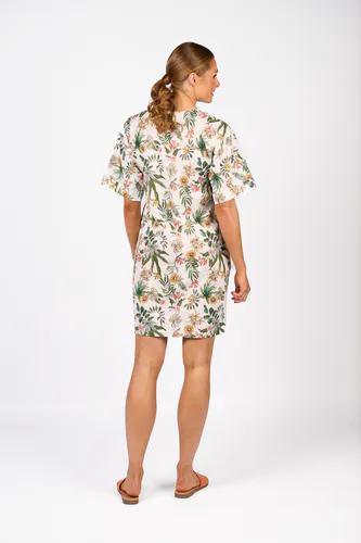 Model wearing Wild Edit Dress By Knewe Available at Beetees Nelson